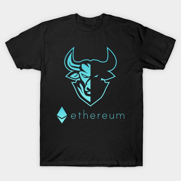 Ethereum Eth coin Crypto coin Cryptocurrency T-Shirt by JayD World